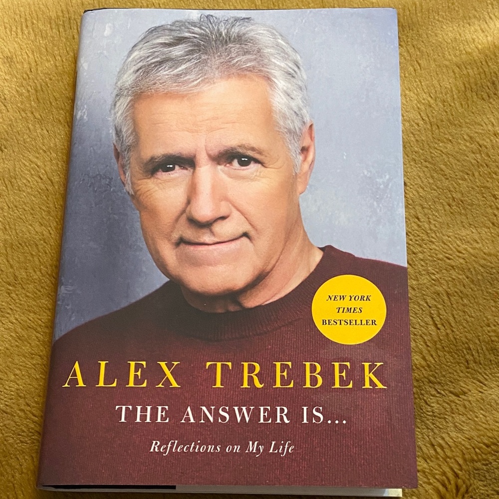 The Answer Is Alex Trebek Autobiography book new